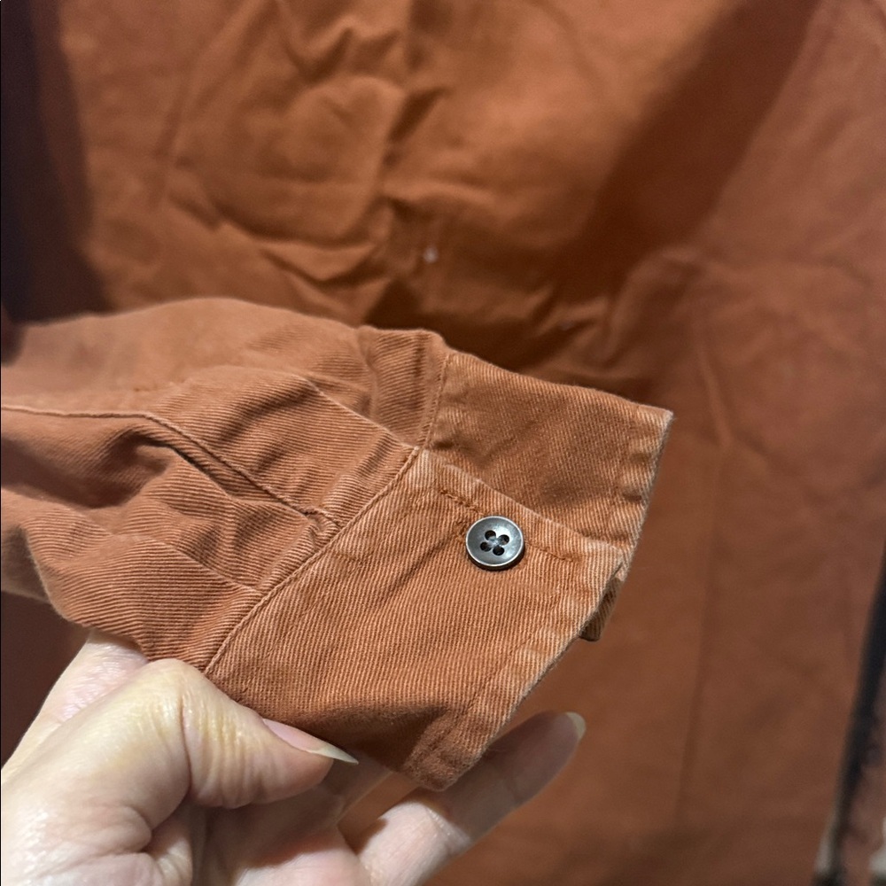 INC International Concepts Men's Rust Shirt Jacket Size M - Picture 6 of 6